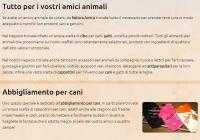 Articoli per cani Ancona e provincia